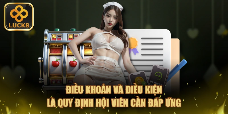 Điều khoản và điều kiện là quy định hội viên cần đáp ứng