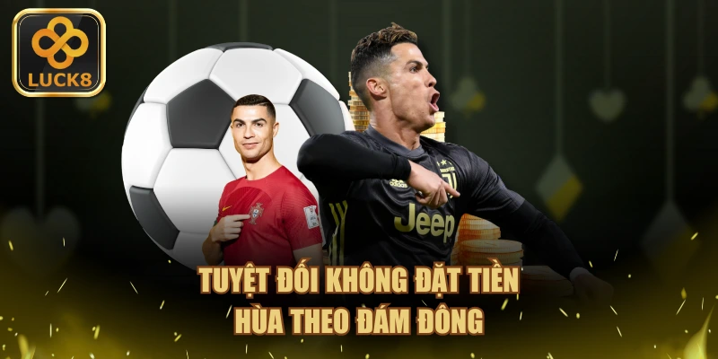 Tuyệt đối không đặt tiền hùa theo đám đông
